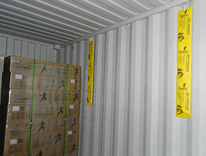 container desiccant application